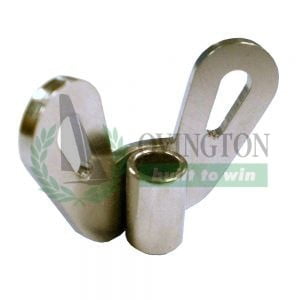 49er mast butterfly hanger for halyard tensioners